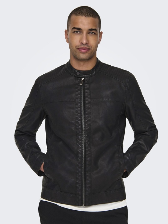 Produktbild Only & Sons Kunstleder Jacke (S)