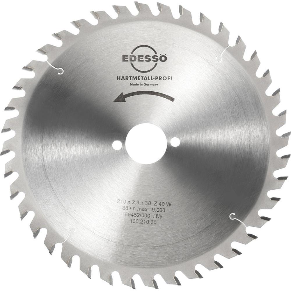 Edessö, Sägeblatt, Kreissägeblatt HW Profi 210x2,8x30 ZZ.40W