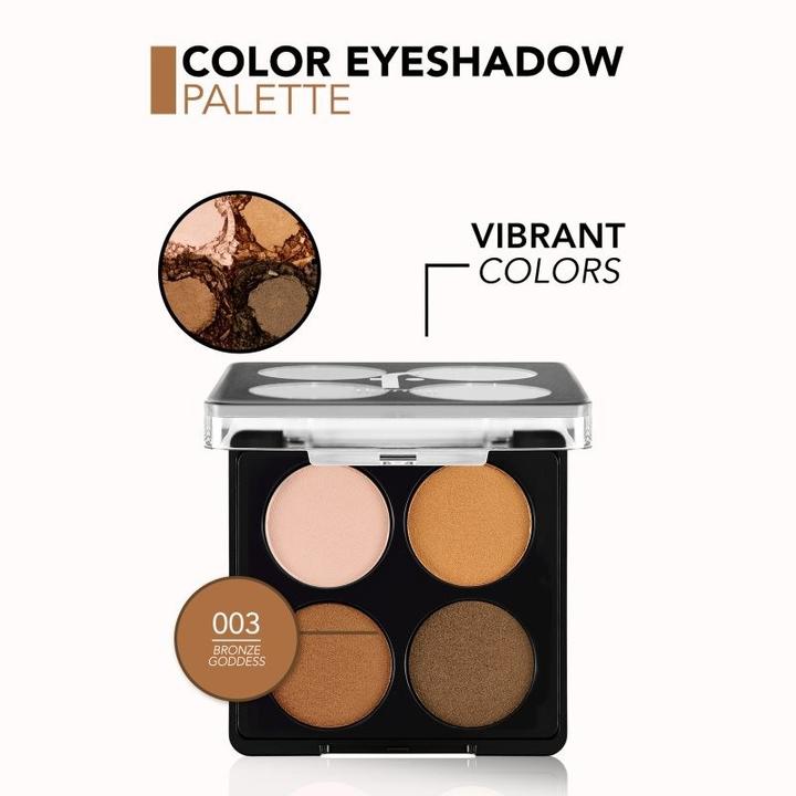 Actual product image Flormar Color Eyeshadow Palette - 6 Grams