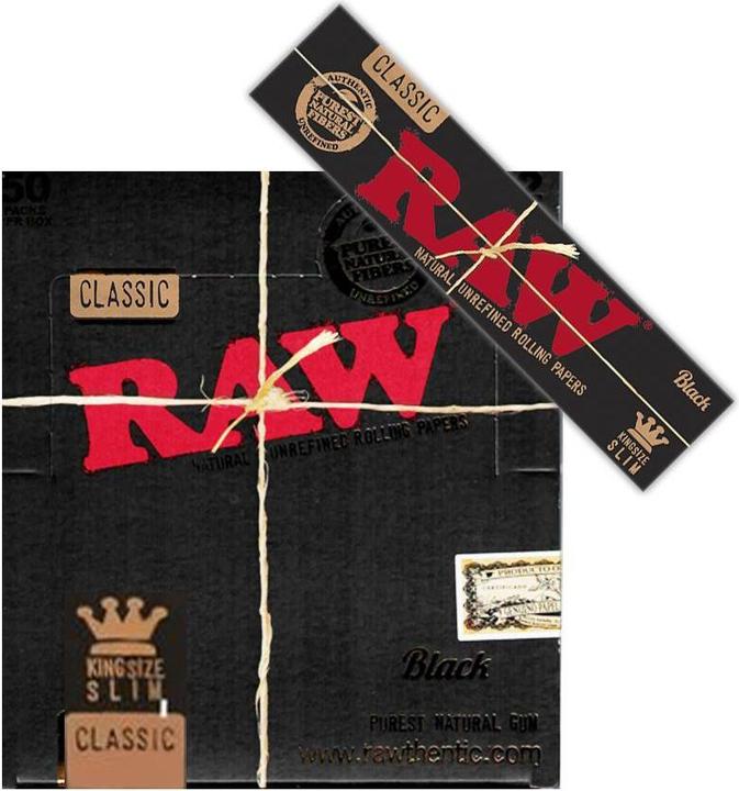 Immagine prodotto RAW Black Papers King Size Slim Extra Fine Box