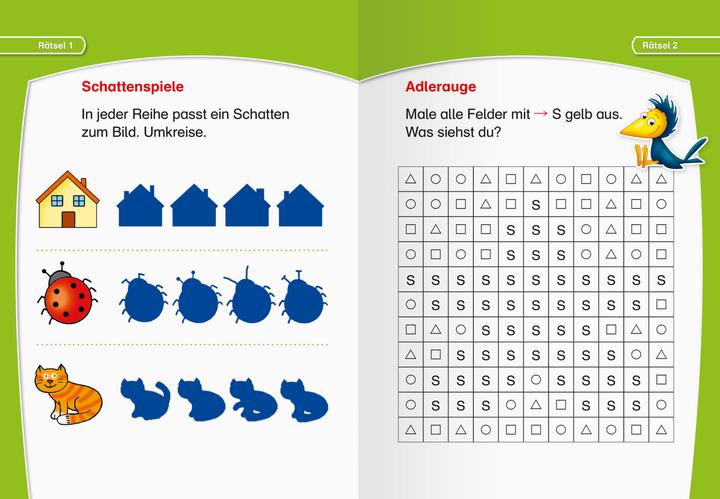 Actual product image Ravensburger Leserabe Rätselspass - Erstlese-Rätsel für Lesestarter ab 5 Jahren - Vor-L (German, Tanja Mayor, 2022)