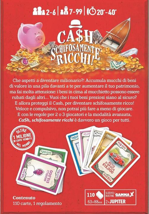 Produktbild Ghenos Games Ca$h - Schifosamente Ricchi (2 - 7 Spieler)