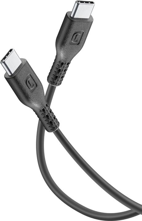 Image du produit Cellularline USB cable 5A - USB-C to USB-C (1.20 m, USB 3.2 Gen 1, 45 W)