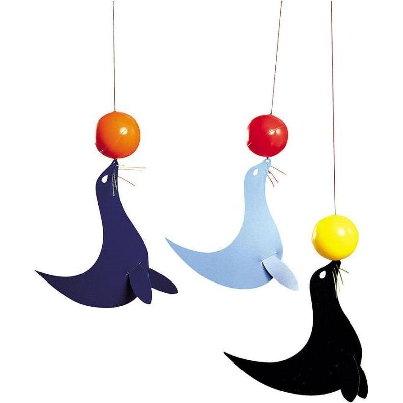 Thumbnail - Flensted Mobiles, Babymobile, Seelöwen Mobile mit Geschenkbox