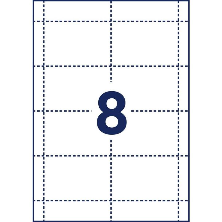 Image du produit Avery Dennison Badge avec clip, 90 x 60 mm