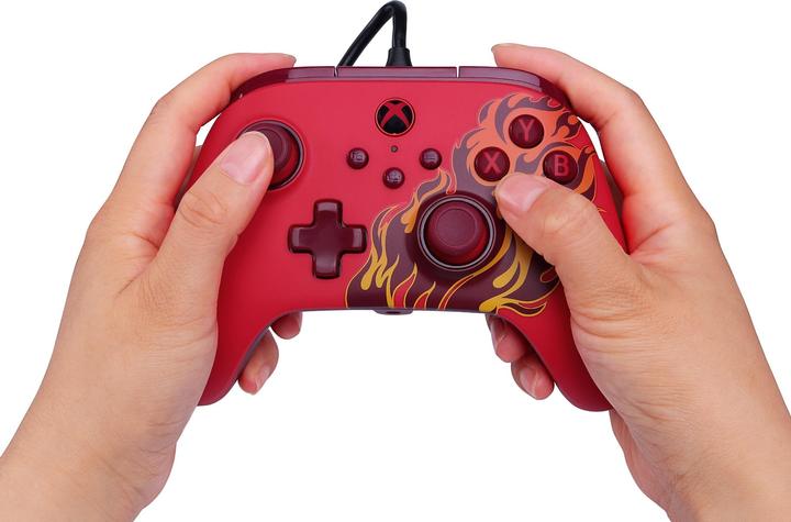 Produktbild PowerA Advantage Wired Red Blaze Controller (Rot (PC, Xbox One S, Xbox Series S, Xbox Series X)
