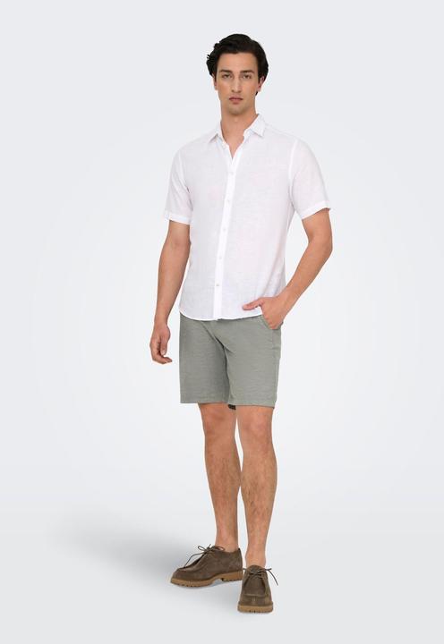 Actual product image Only & Sons Onsmark 0011 Cotton Linen Shorts Noos (XS)