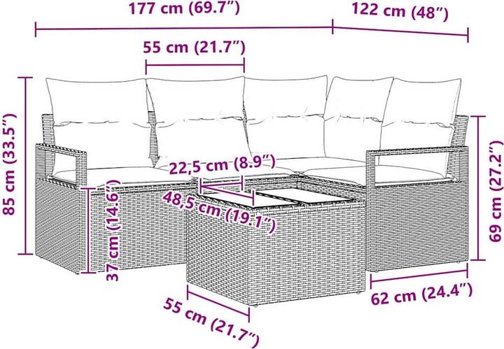 Produktbild vidaXL Xavier