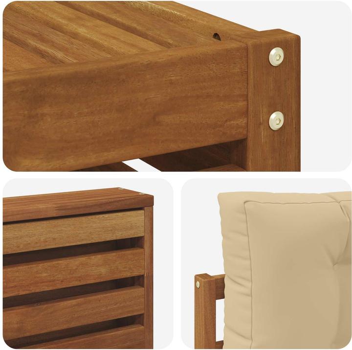 Produktbild vidaXL Outdoor-Sofa