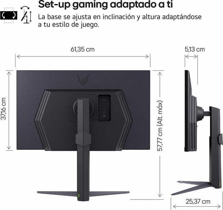 Actual product image LG UltraGear 27GS75Q-B (2560 x 1440 pixels, 27")