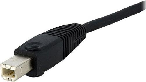 Produktbild StarTech 3 m 4-in-1 USB Dual Link DVI-D KVM-Switchkabel mit Audio und Mikrofon