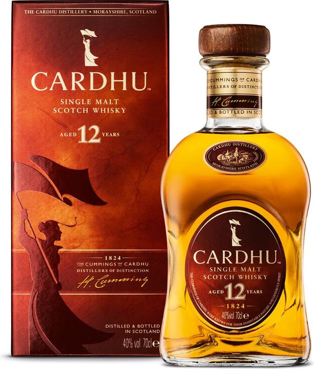 Image du produit Cardhu 12 ans (Single Malt, Scotch Whisky, 1 x 70 cl)
