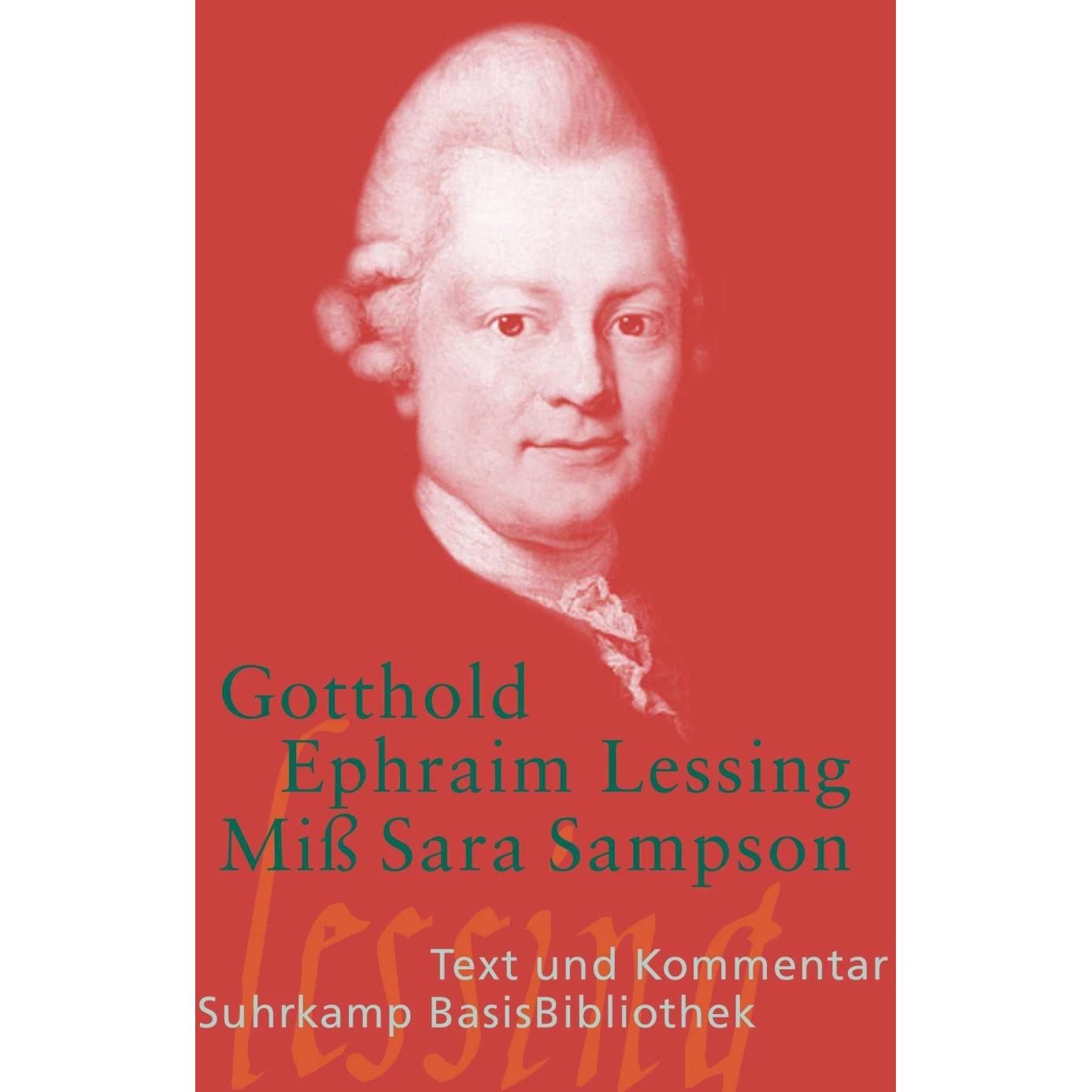 Thumbnail - Miss Sara Sampson, Schulbücher von Gotthold Ephraim Lessing