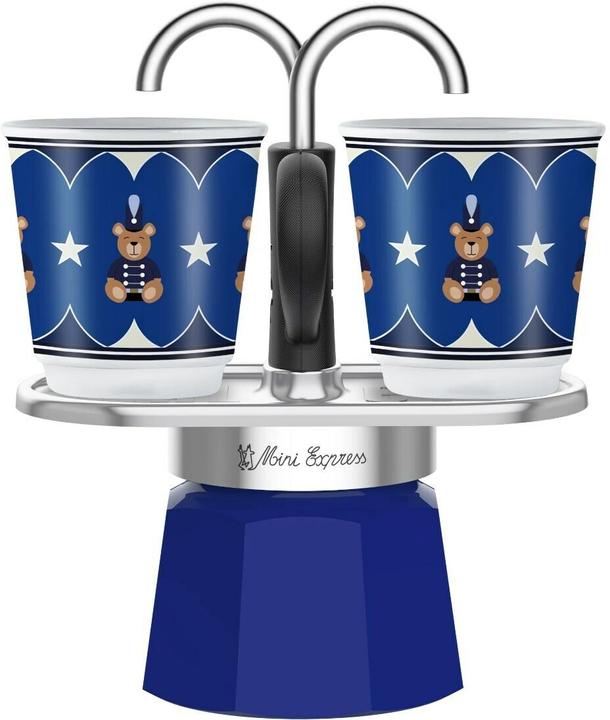 Actual product image Bialetti Espressokocher Mini Express inkl. 2 Espressotassen (2 Cups)
