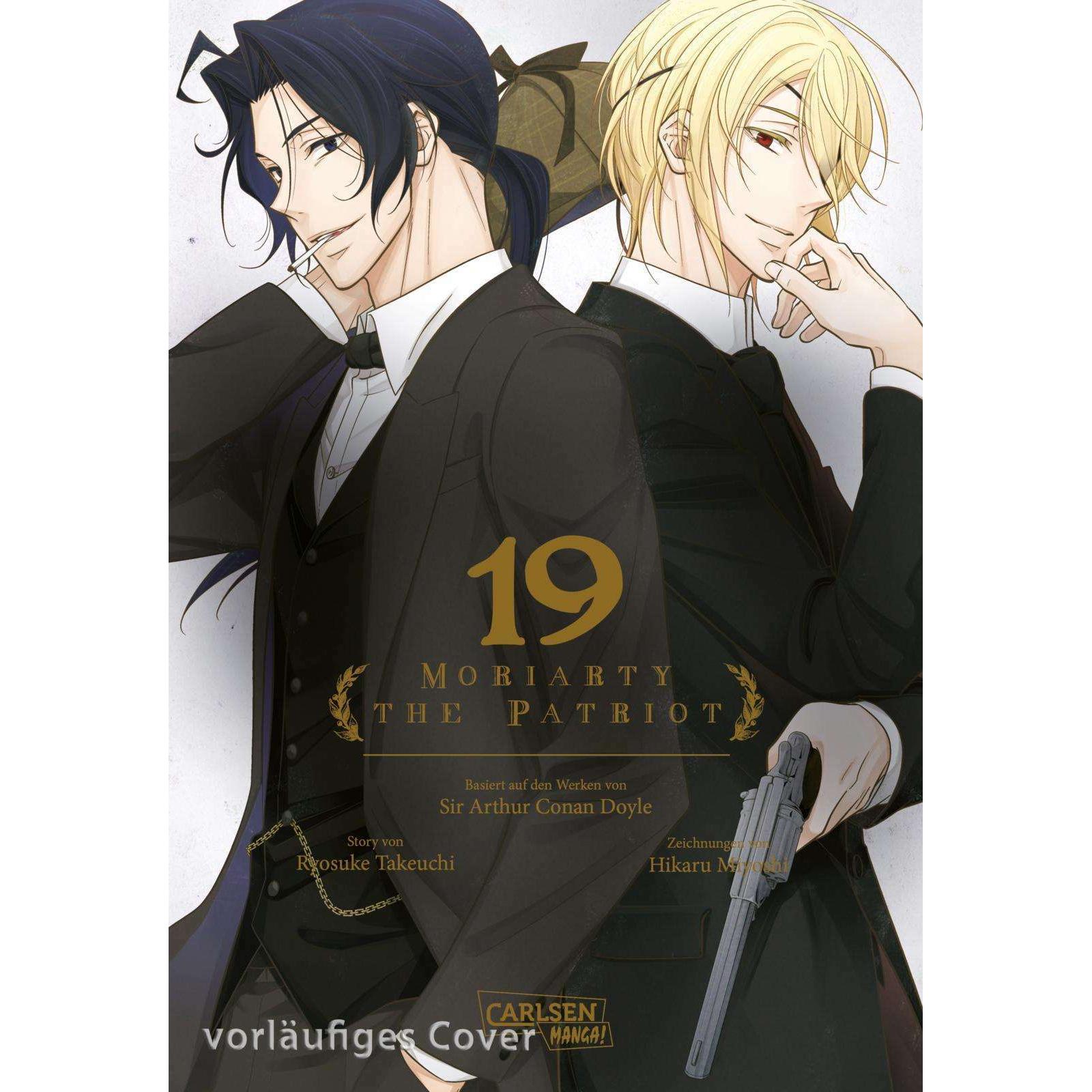 Moriarty the Patriot 19, Belletristik von Hikaru Miyoshi, Ryosuke Takeuchi, Gandalf Bartholomäus