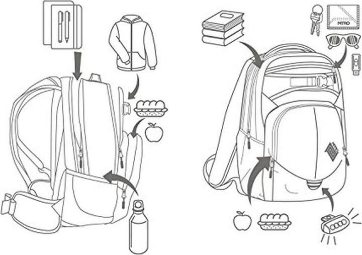 Image du produit Nitro 878052-08 Superhero grateful pink (30 l)