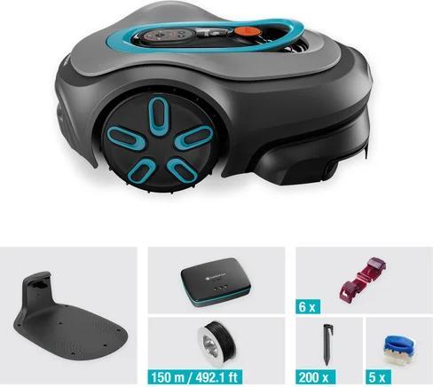 Immagine prodotto Gardena tosaerba robotico intelligente SILENO max 800 metri quadrati (800 m²)