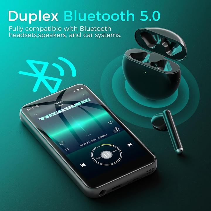 Image du produit Zaqe M12 MP3 Player mit Bluetooth und WiFi (64 Go)