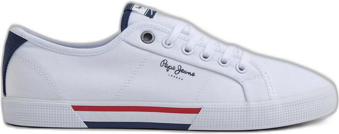 Produktbild Pepe Jeans Herren Sneaker Brady Men Basic Weiss (44)