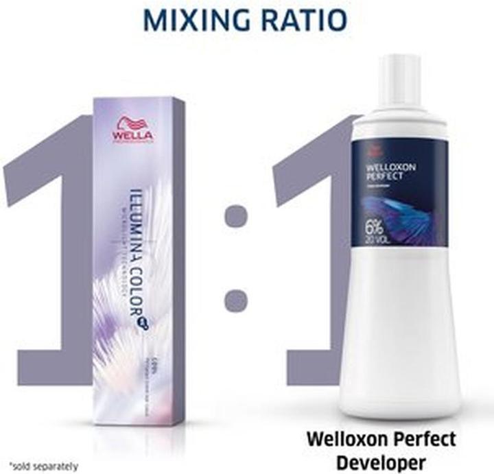 Immagine prodotto Wella Professionisti Illumina Colour Me+ 10/81 60 ml (10, 81 Biondo chiaro con ciglia argentate)