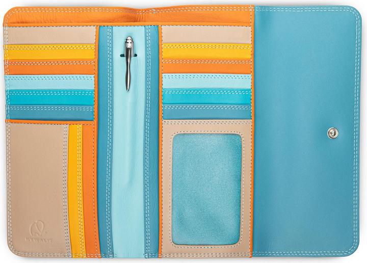 Actual product image Mywalit Tri-fold Zip Wallet Geldbörse Leder 17 cm