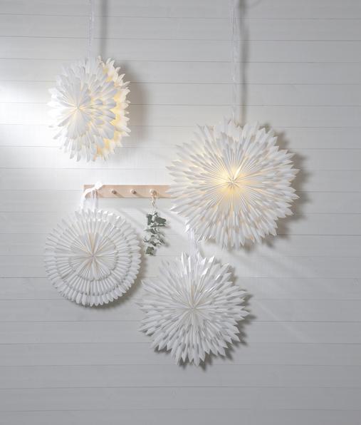 Produktbild Star Trading Stern Frost Papier, 50 cm, indoor