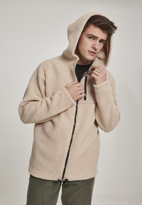 Produktbild Urban Classics Hooded Sherpa Zip Jacket (S)