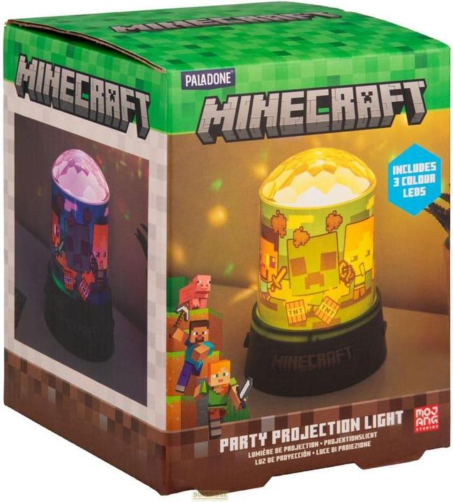 Actual product image Paladone Products Minecraft Party Projection Light