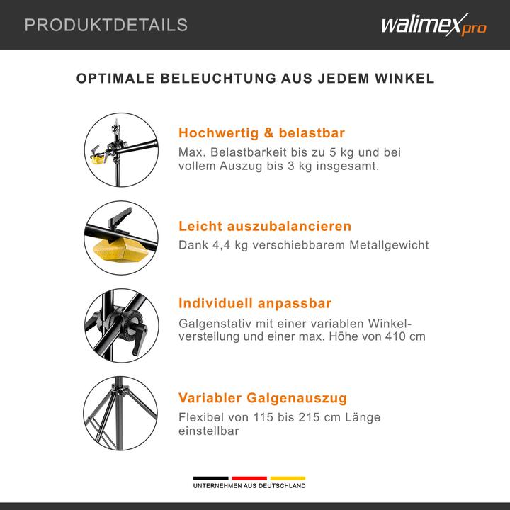 Produktbild Walimex pro Pro WT-501 (410 cm, 5 kg)