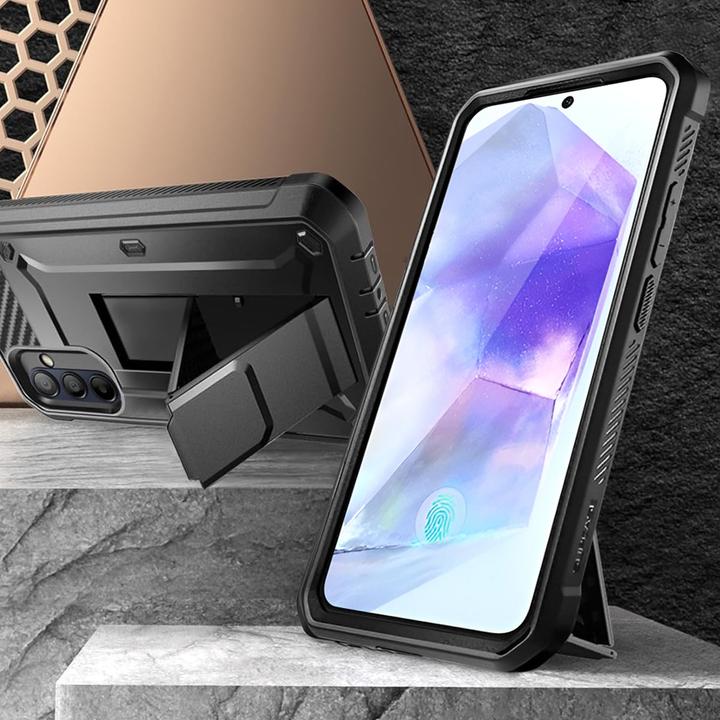 Produktbild Supcase Unicorn Beetle Pro Hülle für Samsung Galaxy A55 5G - Schwarz (Samsung Galaxy A55)