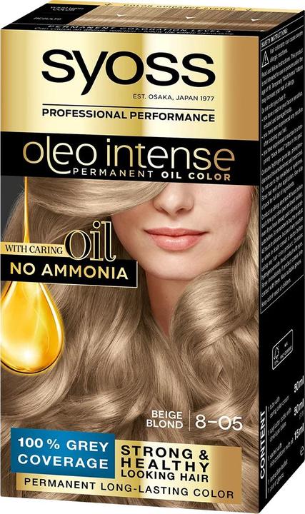 Produktbild Syoss OLIO INTENSE tinte sin amoniaco #8.05-rubio beige 5 pz (8-05)