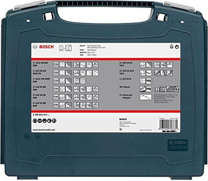 Produktbild Bosch Professional Zubehör 34tlg. i-BOXX Pro-Set Innenausbau. Für oszillierende Multifunktionswerkzeuge