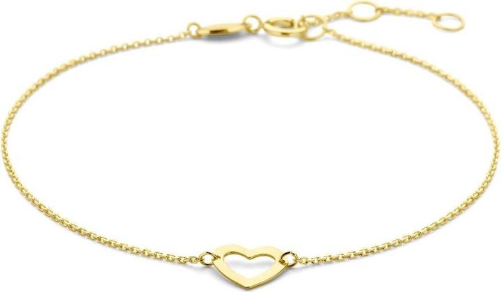 Marie Celeste Armband Hart 16,5 - 17,5 - 18,5 cm - Gold (18.50 cm, 14K Gelbgold)
