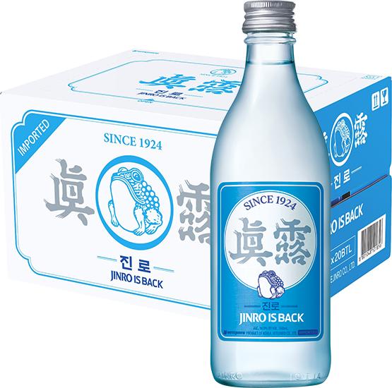Jinro Retro Soju (Zero Sugar) (20 x 35 cl)