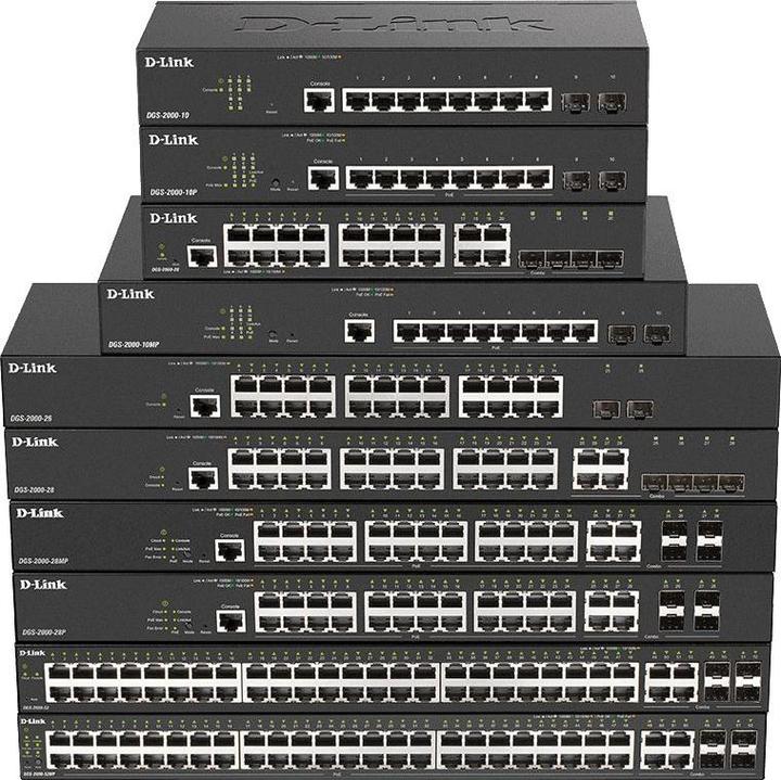 Produktbild D-Link DGS 2000-28 Switch (28 Ports)