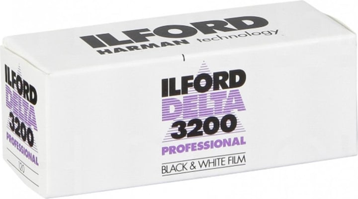 Actual product image Ilford Delta 3200 120