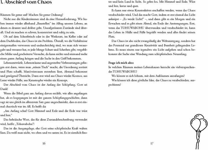 Nutritional values and ingredients Brunnen Wer loslässt, hat die Hände frei (German, Ludwig Burgdörfer, 2024)