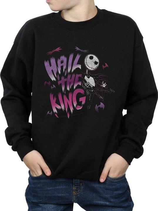 Produktbild Disney Nightmare Before Christmas Hail The King Sweatshirt Jungen (116)