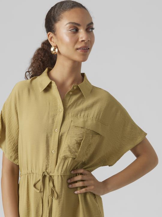 Produktbild Vero Moda Vmiris S/S Shirt Calf Dress Wvn Noos Kleid (S)