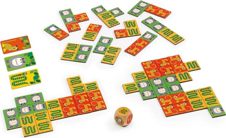 Immagine prodotto Djeco Jungle Panic (mult) (Ceco, Francese, Inglese, Italiano, Olandese, Polacco, Portoghese, Spagnolo, Tedesco, Ungherese, 1 Giocatori)