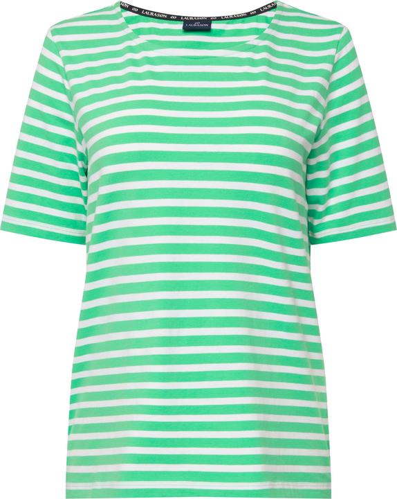 Image du produit Laurasøn T-Shirt, Classic Fit, Streifen, Rundhals, Halbarm (M)