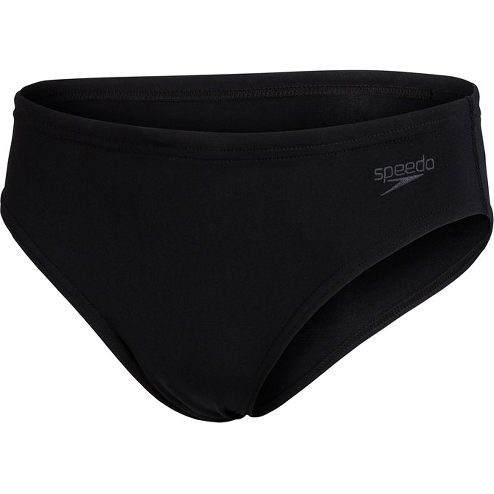 Speedo, Jungen, Badehose, Essential Endurance+ 6.5cm Bri, Schwarz, (15, 16)