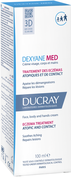 Nährwerte und Zutaten Ducray Dexyane MeD Cr Gesi Koer Hae 30ml (Körpercreme, 30 ml)