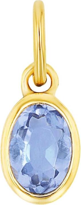 Image du produit Amor Pendentif Cupidon pour femme, argent sterling 925, verre (Argent 925)