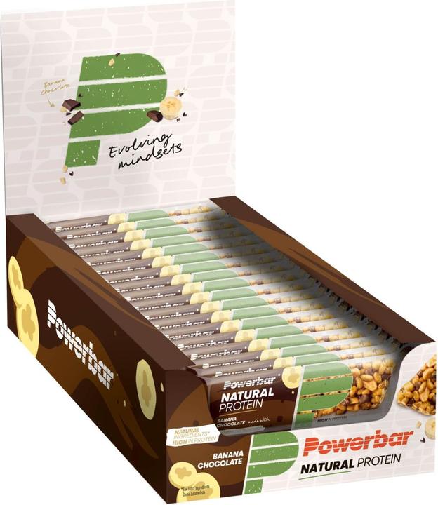 Actual product image Powerbar Natural Protein (Banana Chocolate, 18 pcs., 720 g)