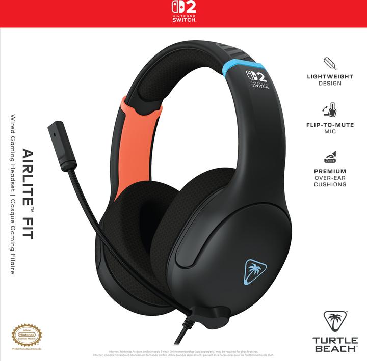 Actual product image Turtle Beach Airlite Fit Headset (Cable)