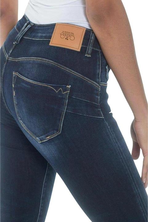 Actual product image Le Temps Des Cerises 's high waist jeans pulp 7/8 n°1 (W36/L38)