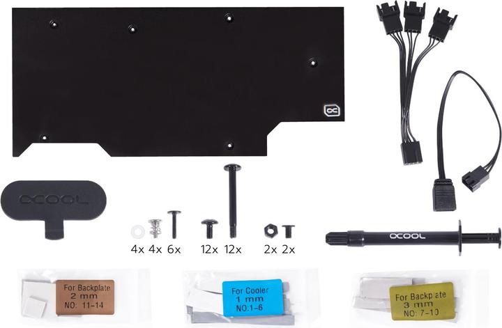 Produktbild Alphacool Eiswolf 2 GPU AIO 360mm RTX 3080/3090 Aorus Master/Xtreme mit Backplate