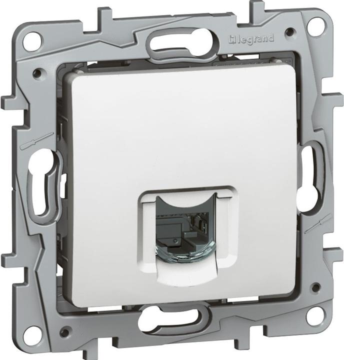 Actual product image Legrand Niloe data socket 1-fold RJ45 664773 category 6UTP without spreader claws