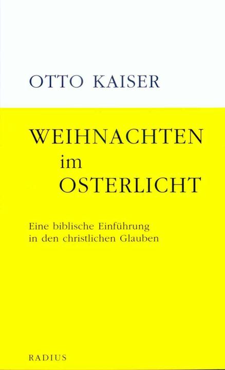 Produktbild Weihnachten im Osterlicht (Deutsch, Otto Kaiser, 2008)
